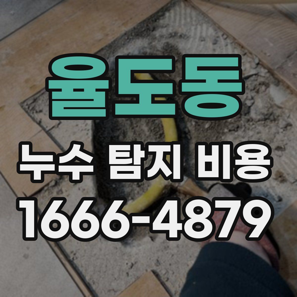 율도동 누수 탐지 비용