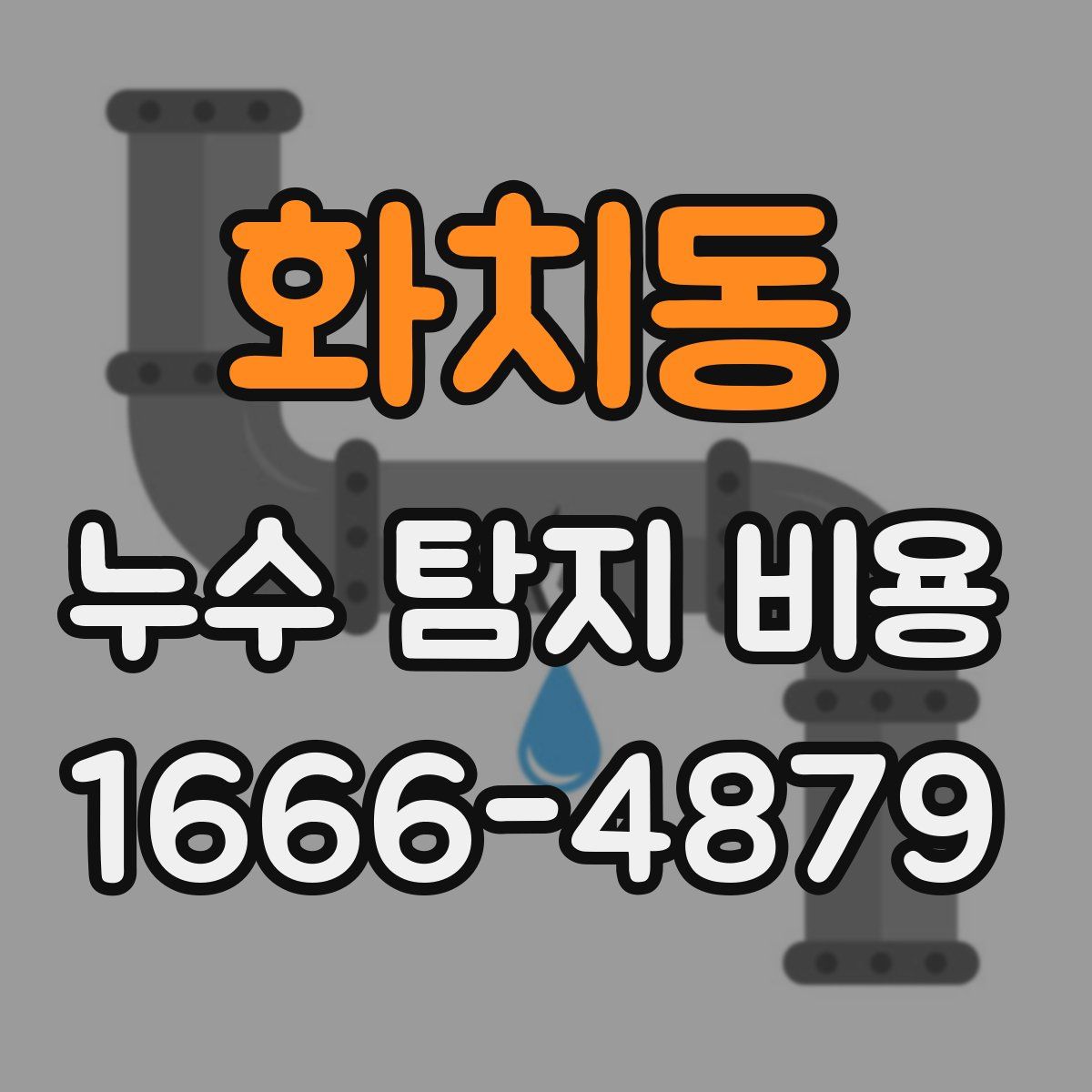 화치동 누수 탐지 비용