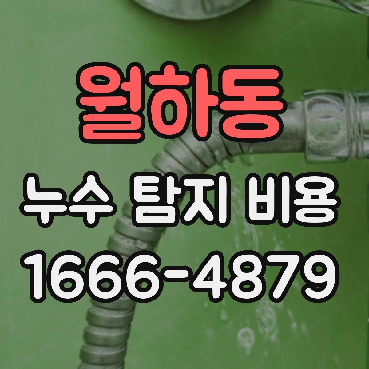 월하동 누수 탐지 비용