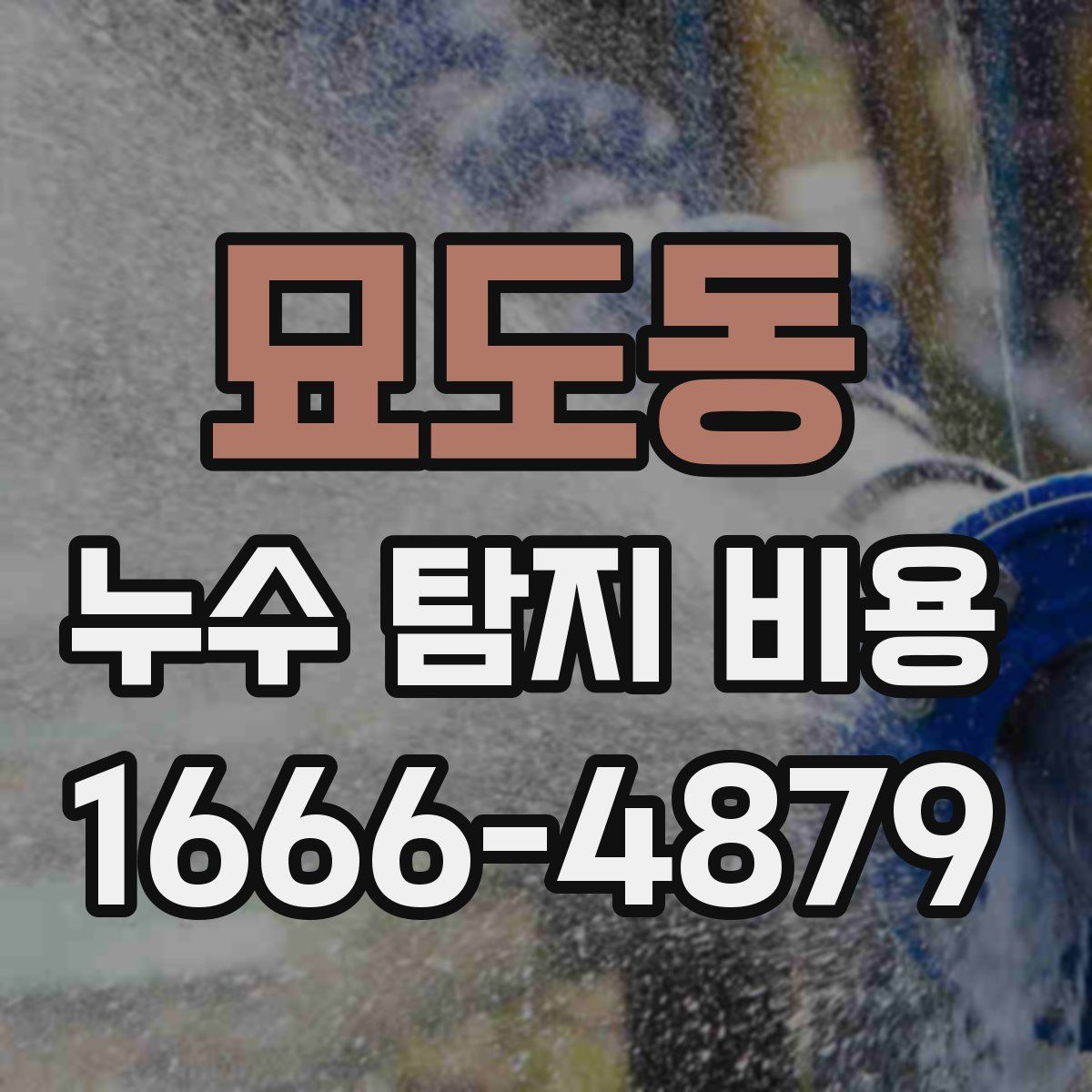 묘도동 누수 탐지 비용