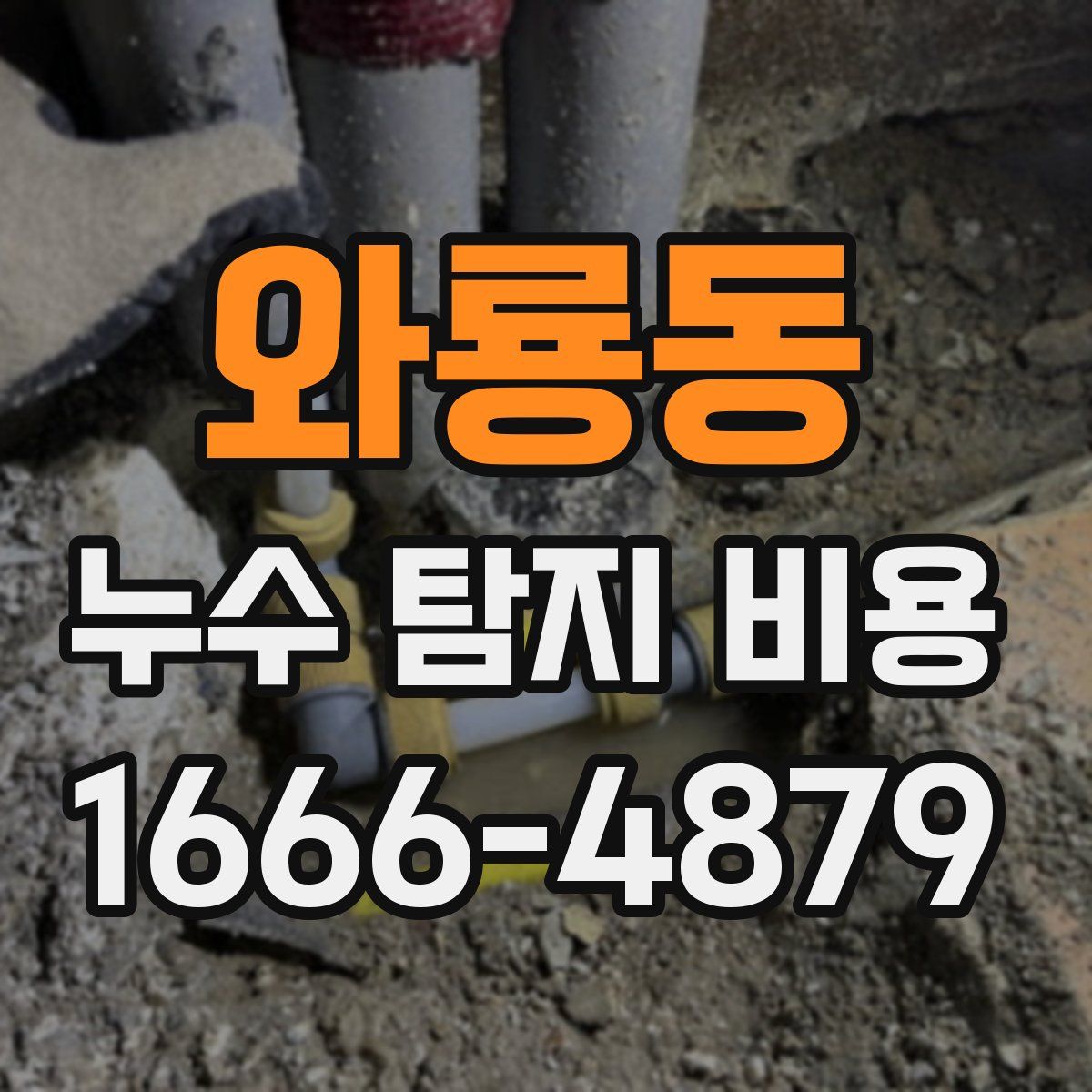 와룡동 누수 탐지 비용