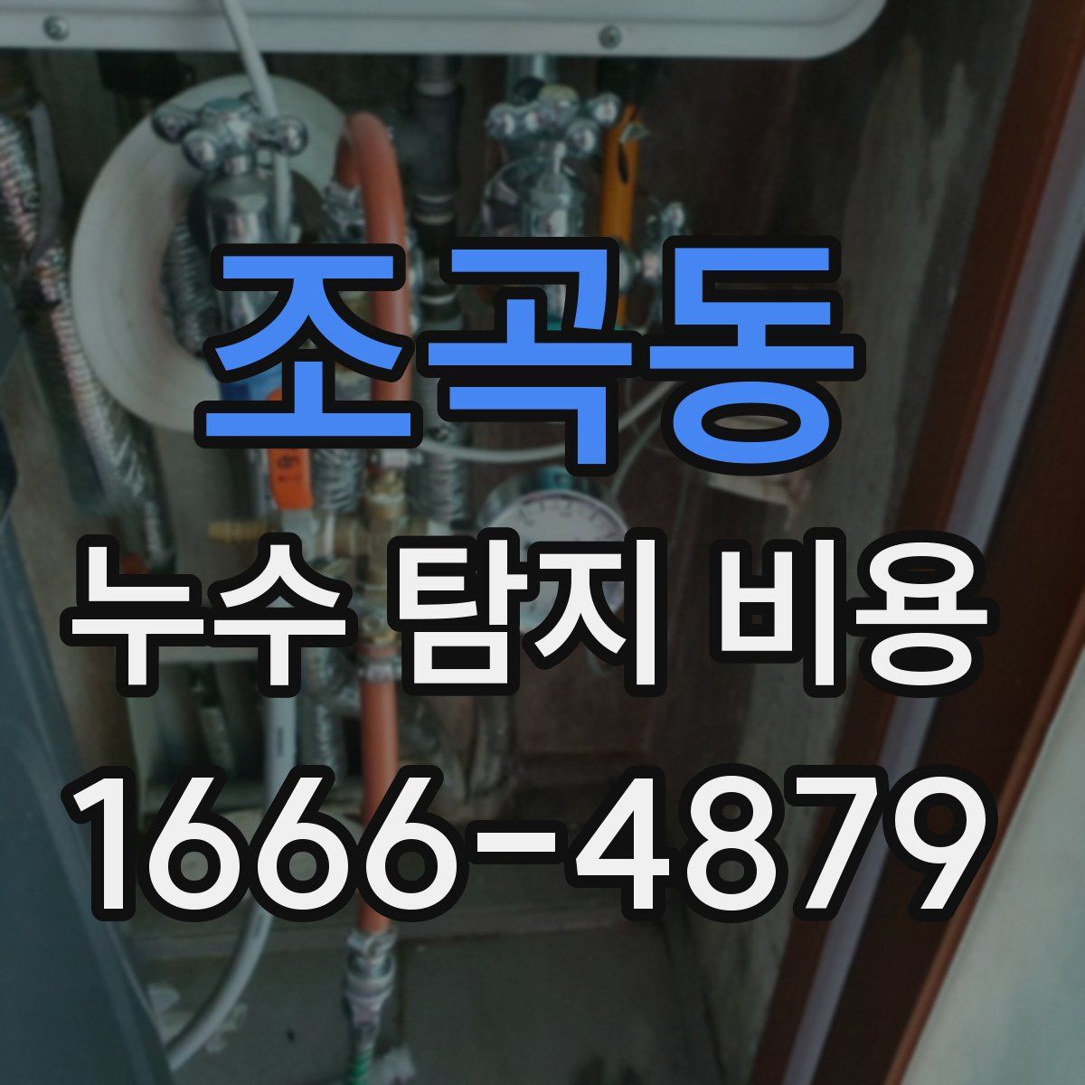 조곡동 누수 탐지 비용