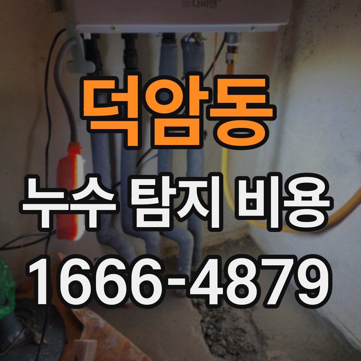 덕암동 누수 탐지 비용