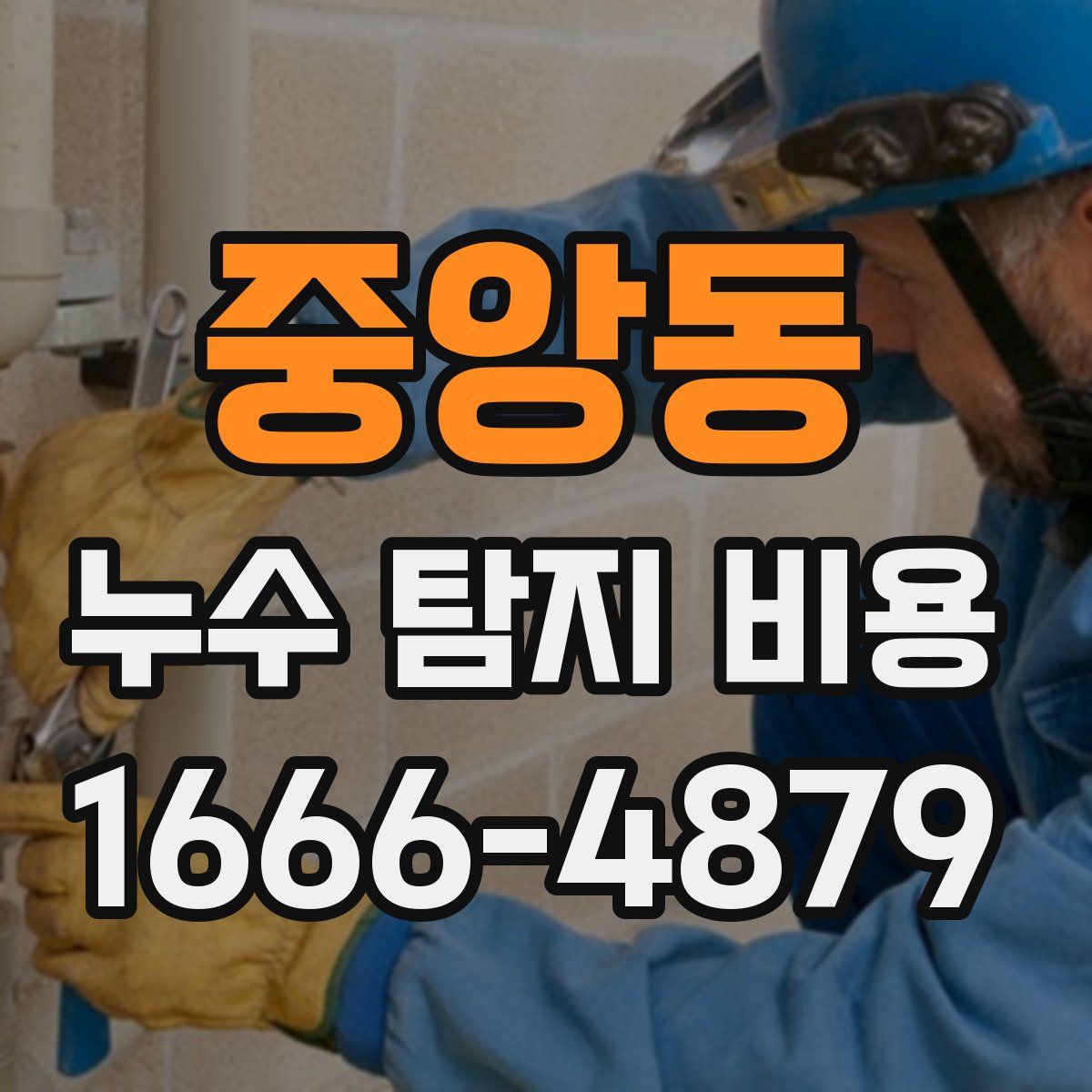 중앙동 누수 탐지 비용