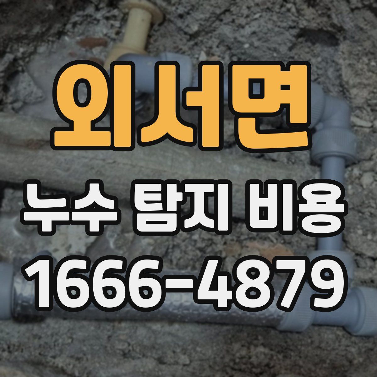 외서면 누수 탐지 비용