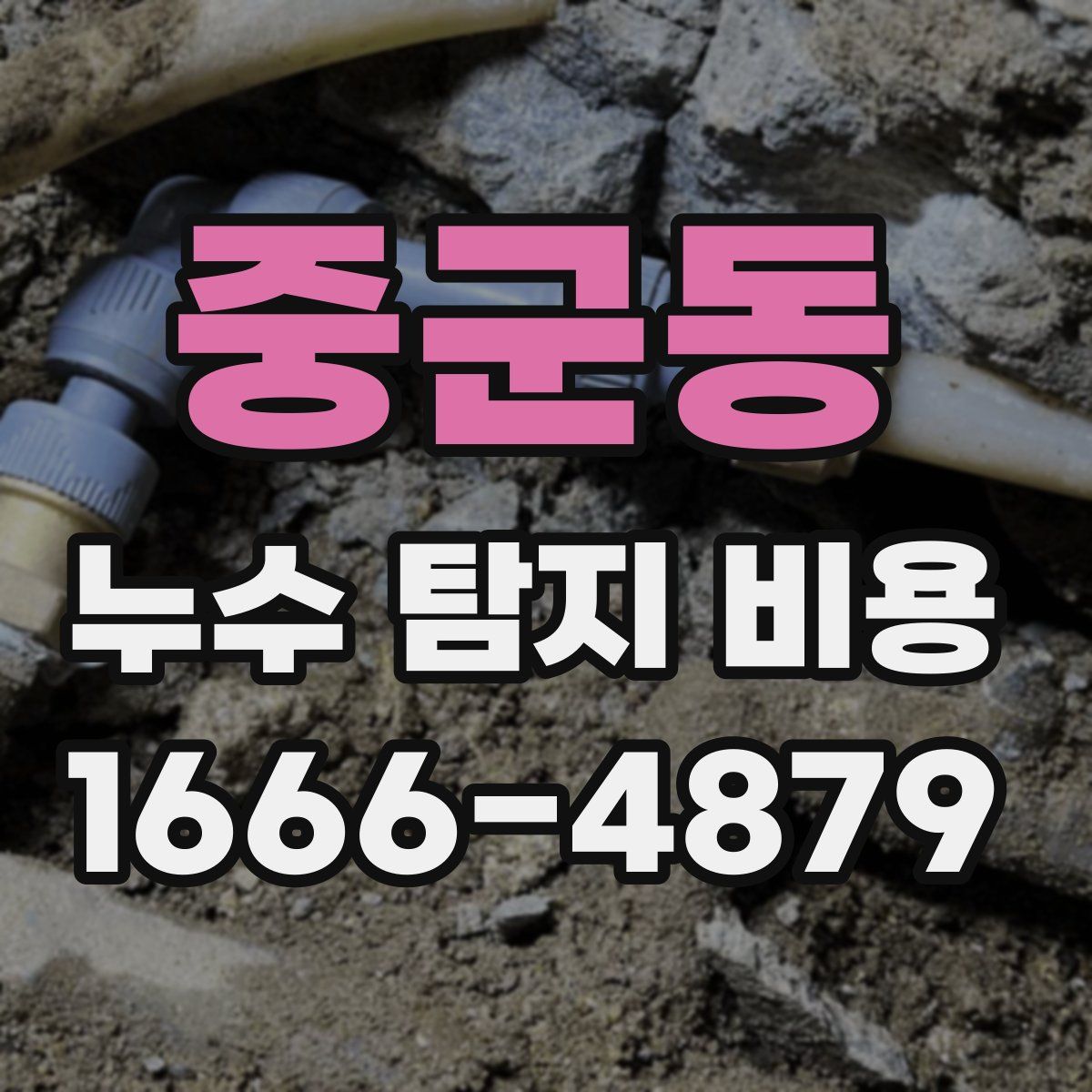 중군동 누수 탐지 비용