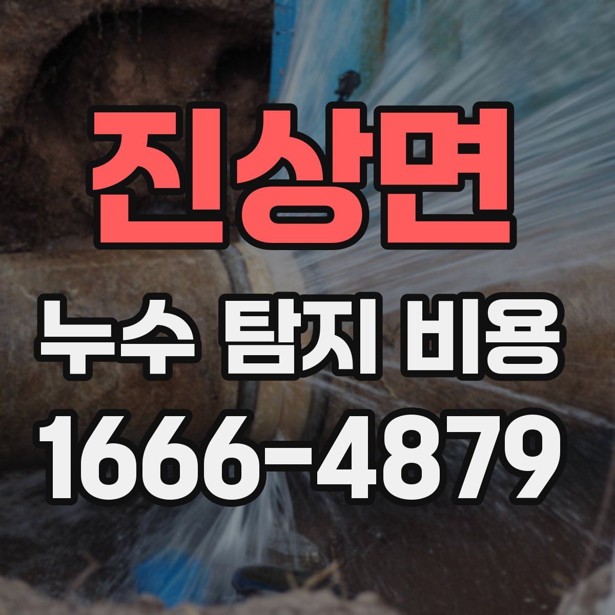 진상면 누수 탐지 비용