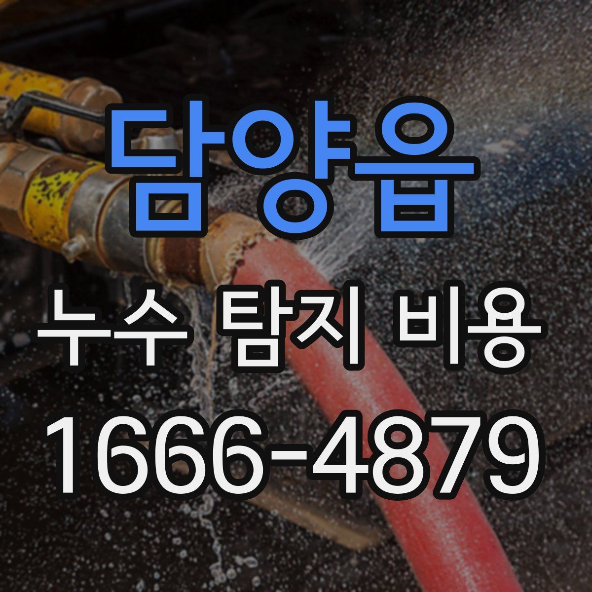 담양읍 누수 탐지 비용