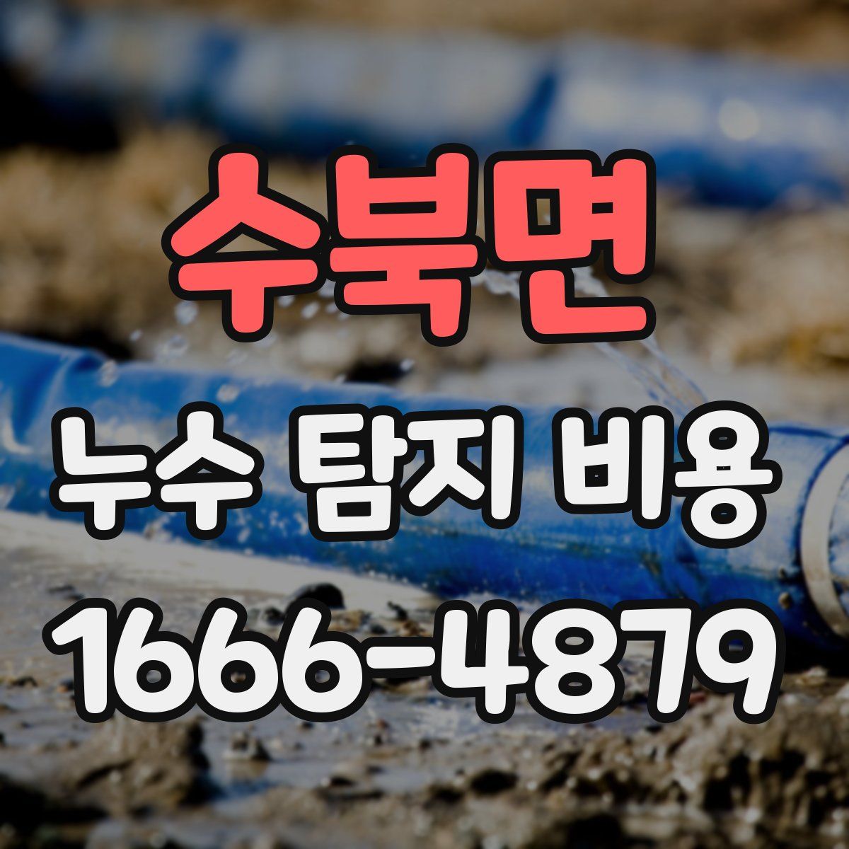 수북면 누수 탐지 비용