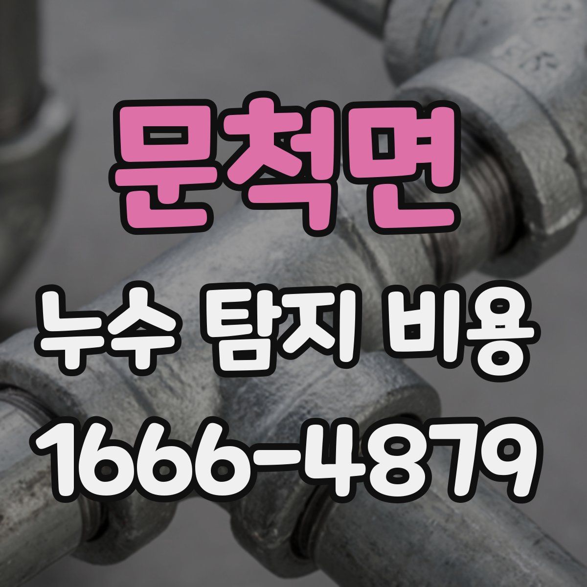 문척면 누수 탐지 비용