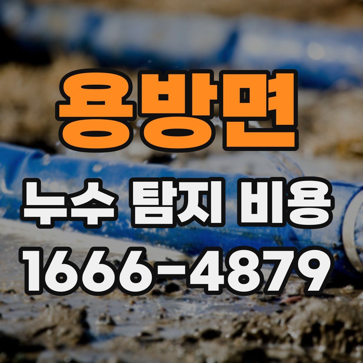 용방면 누수 탐지 비용