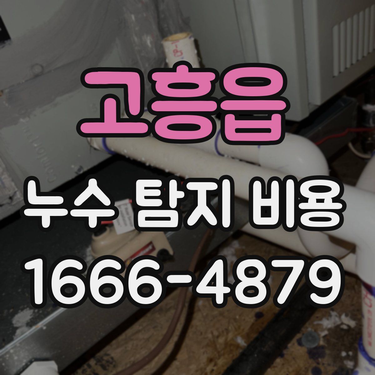 고흥읍 누수 탐지 비용