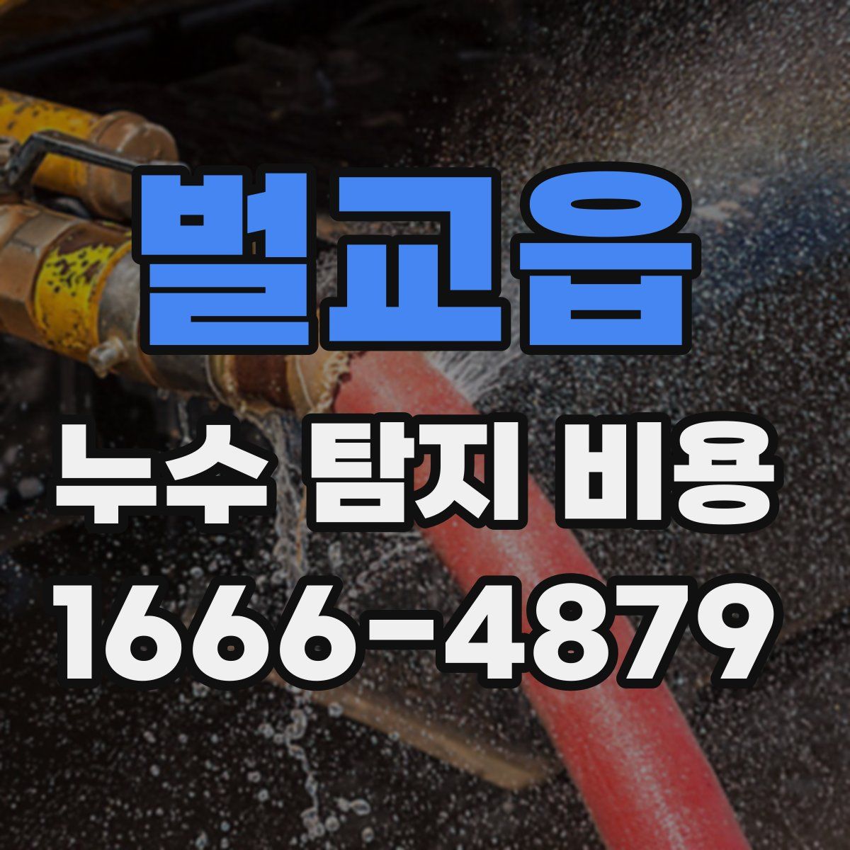벌교읍 누수 탐지 비용