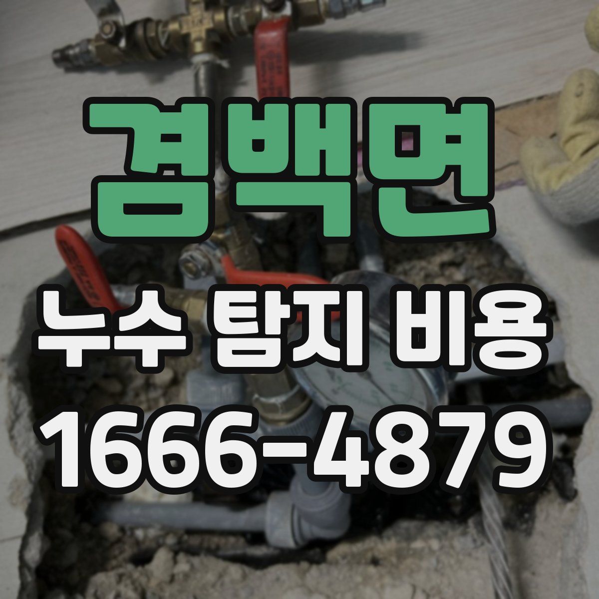 겸백면 누수 탐지 비용