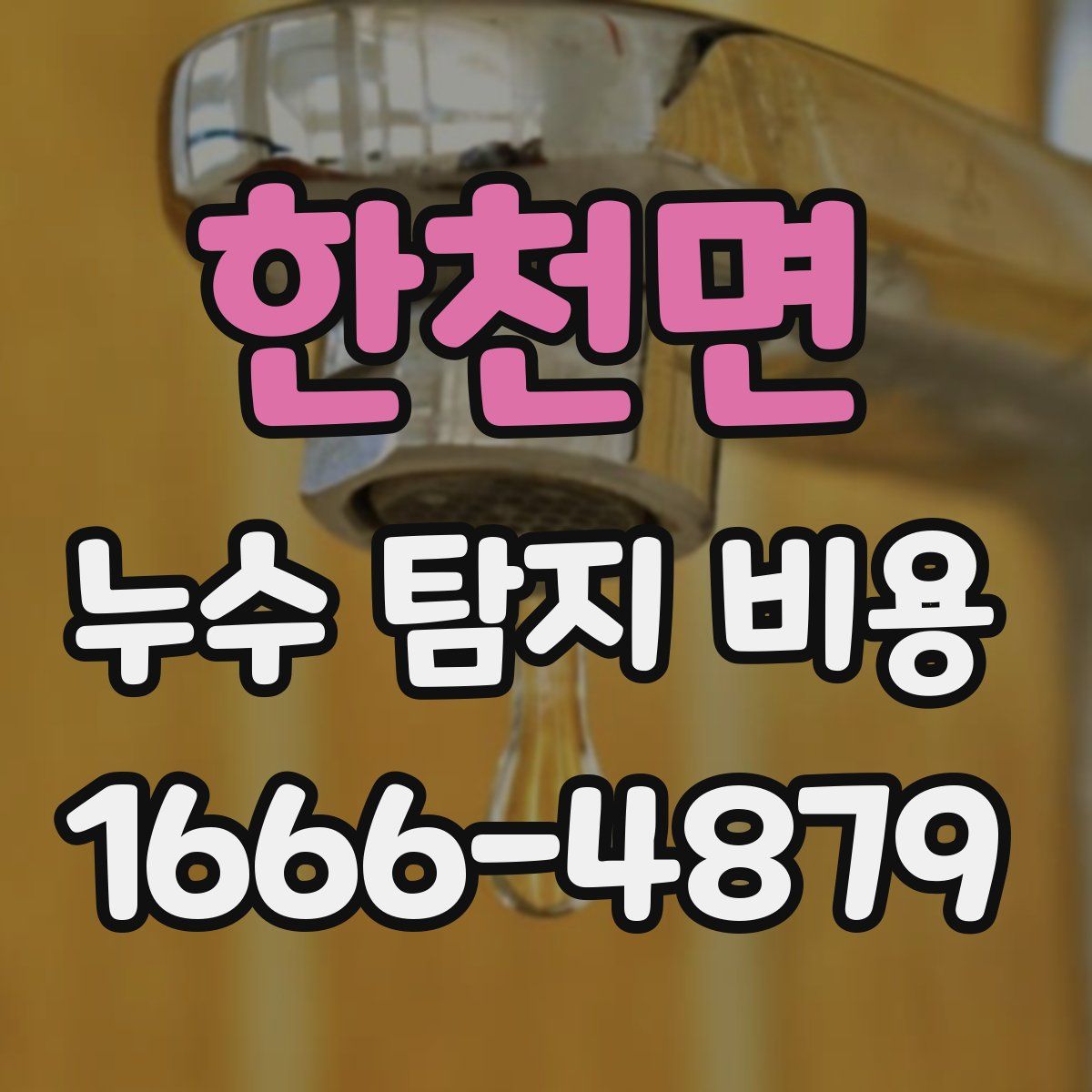 한천면 누수 탐지 비용