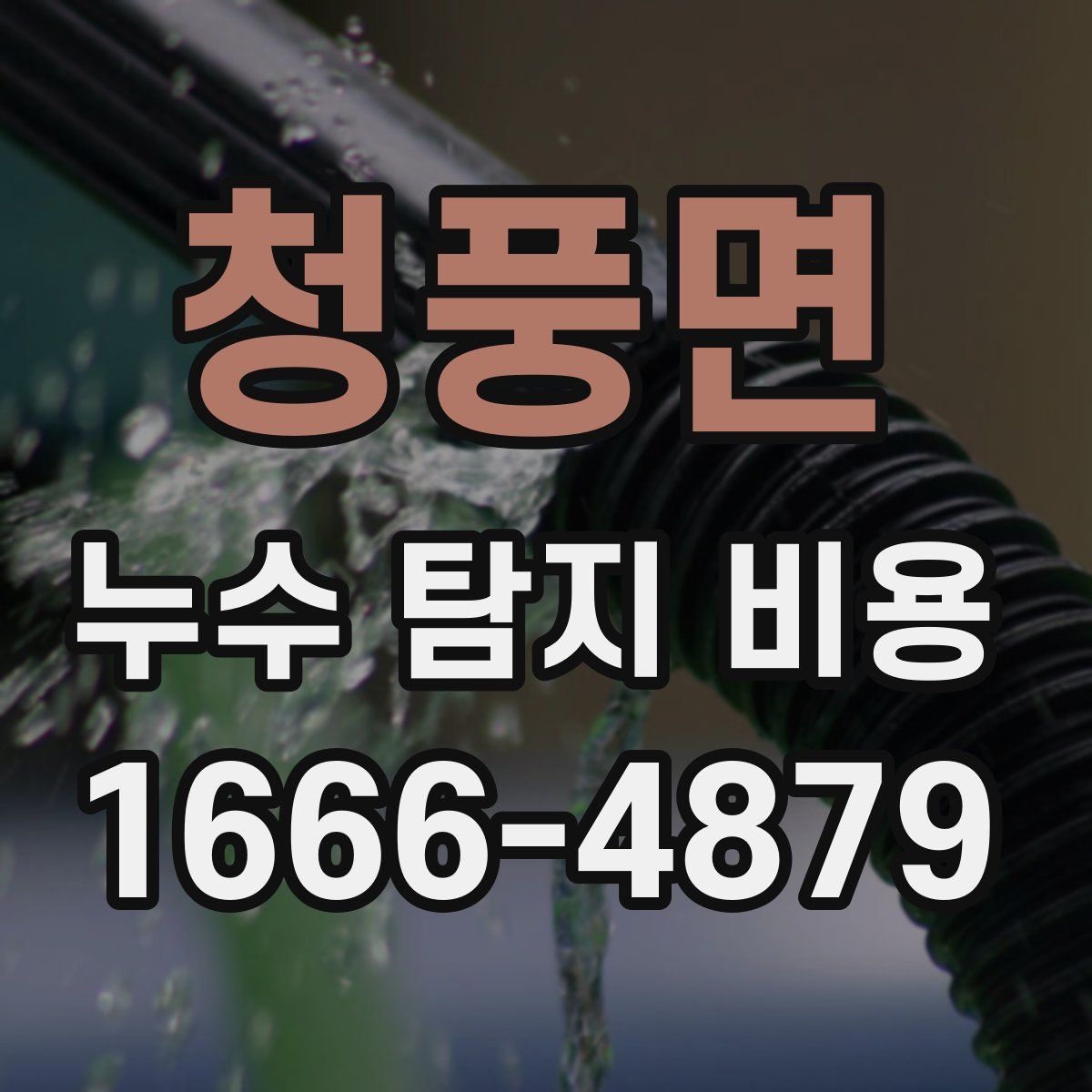 청풍면 누수 탐지 비용