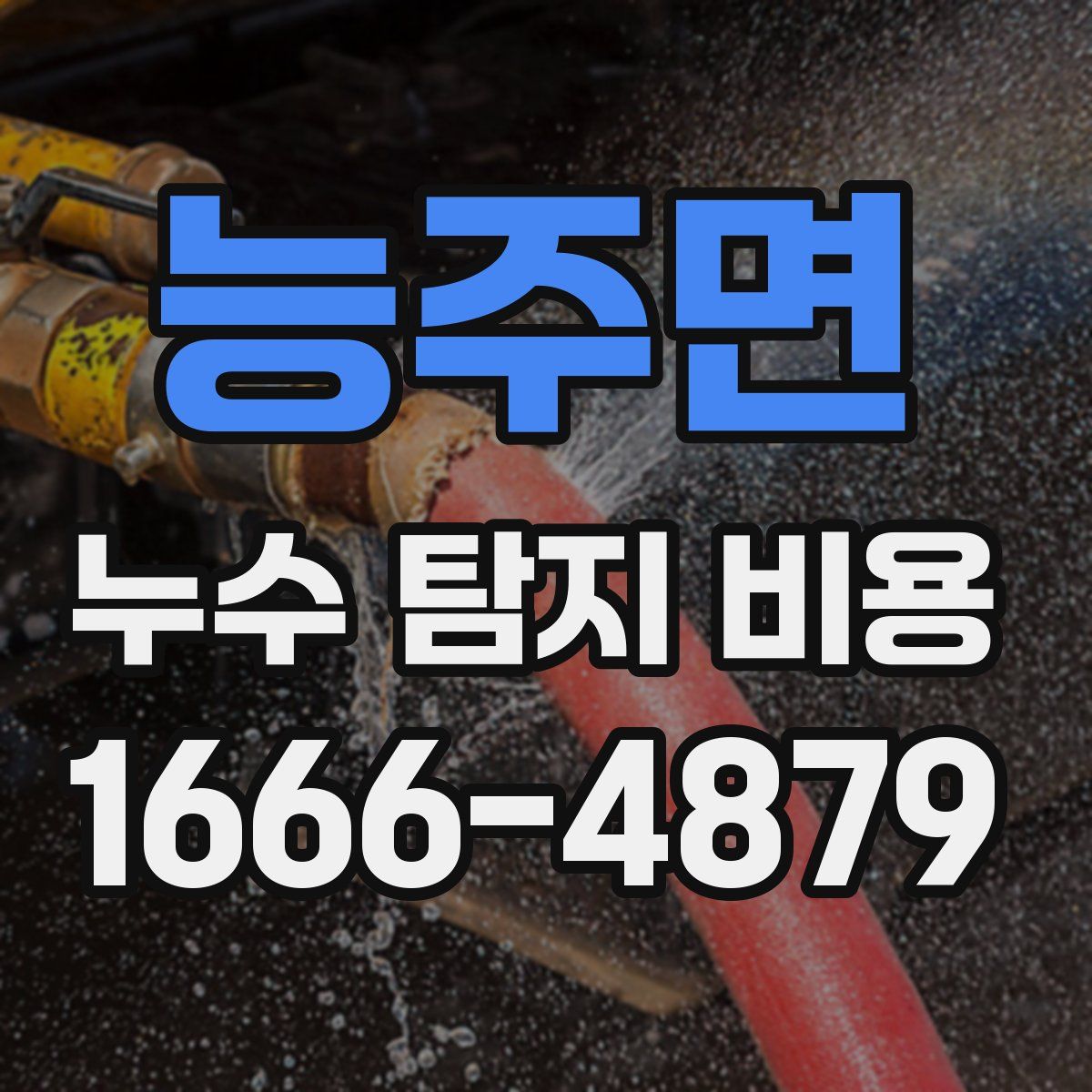 능주면 누수 탐지 비용