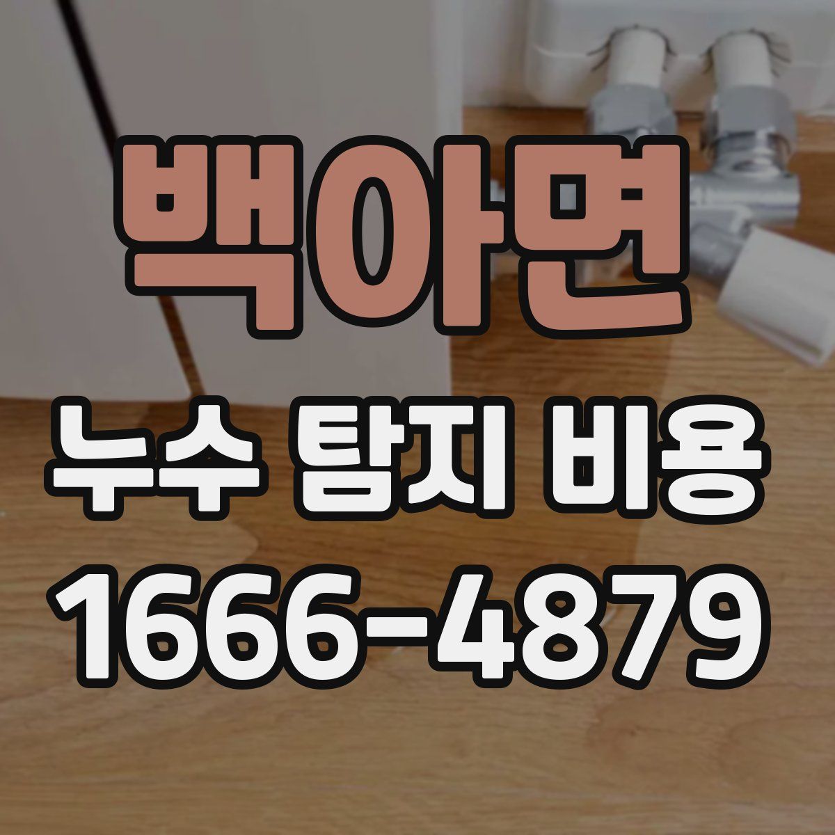 백아면 누수 탐지 비용