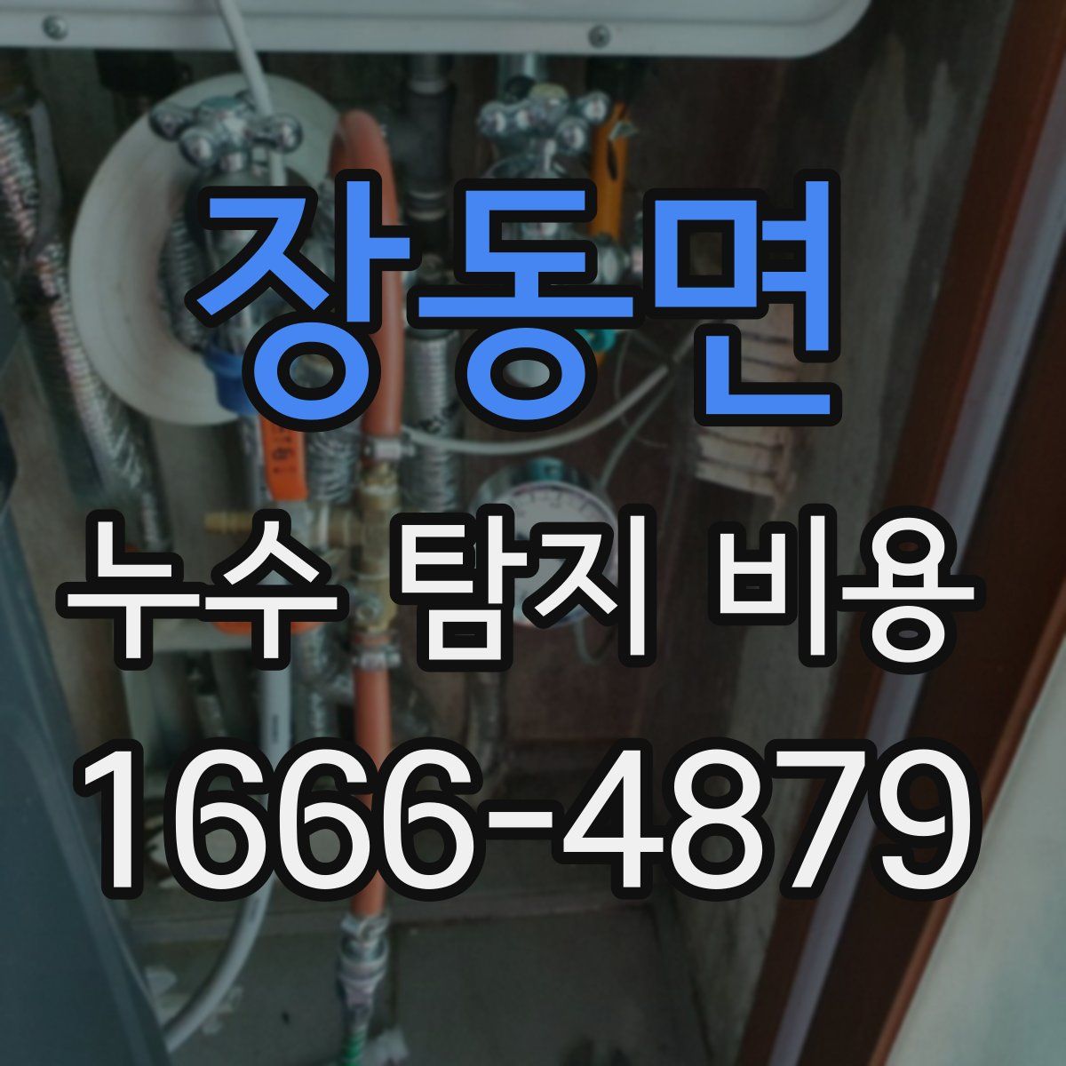 장동면 누수 탐지 비용