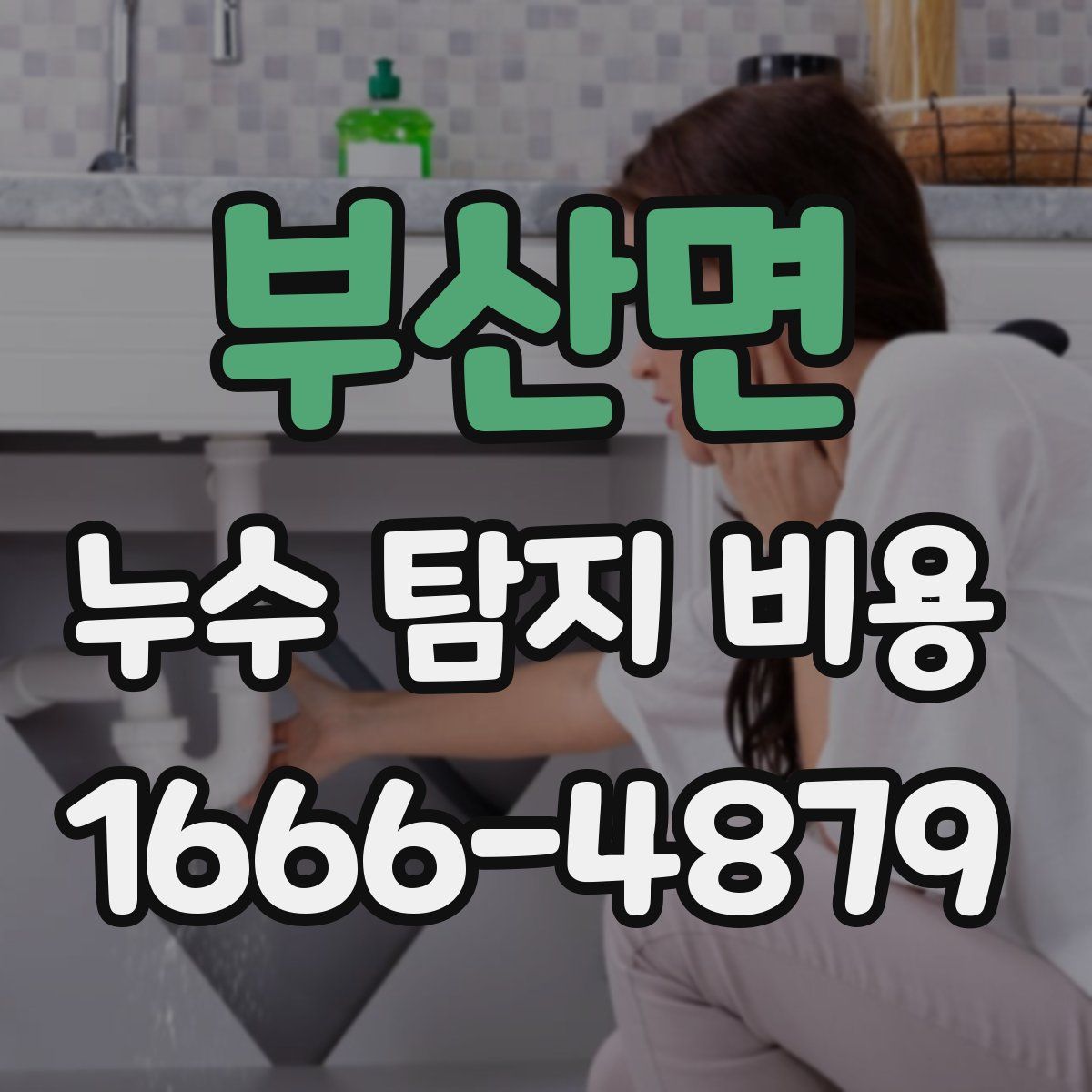부산면 누수 탐지 비용
