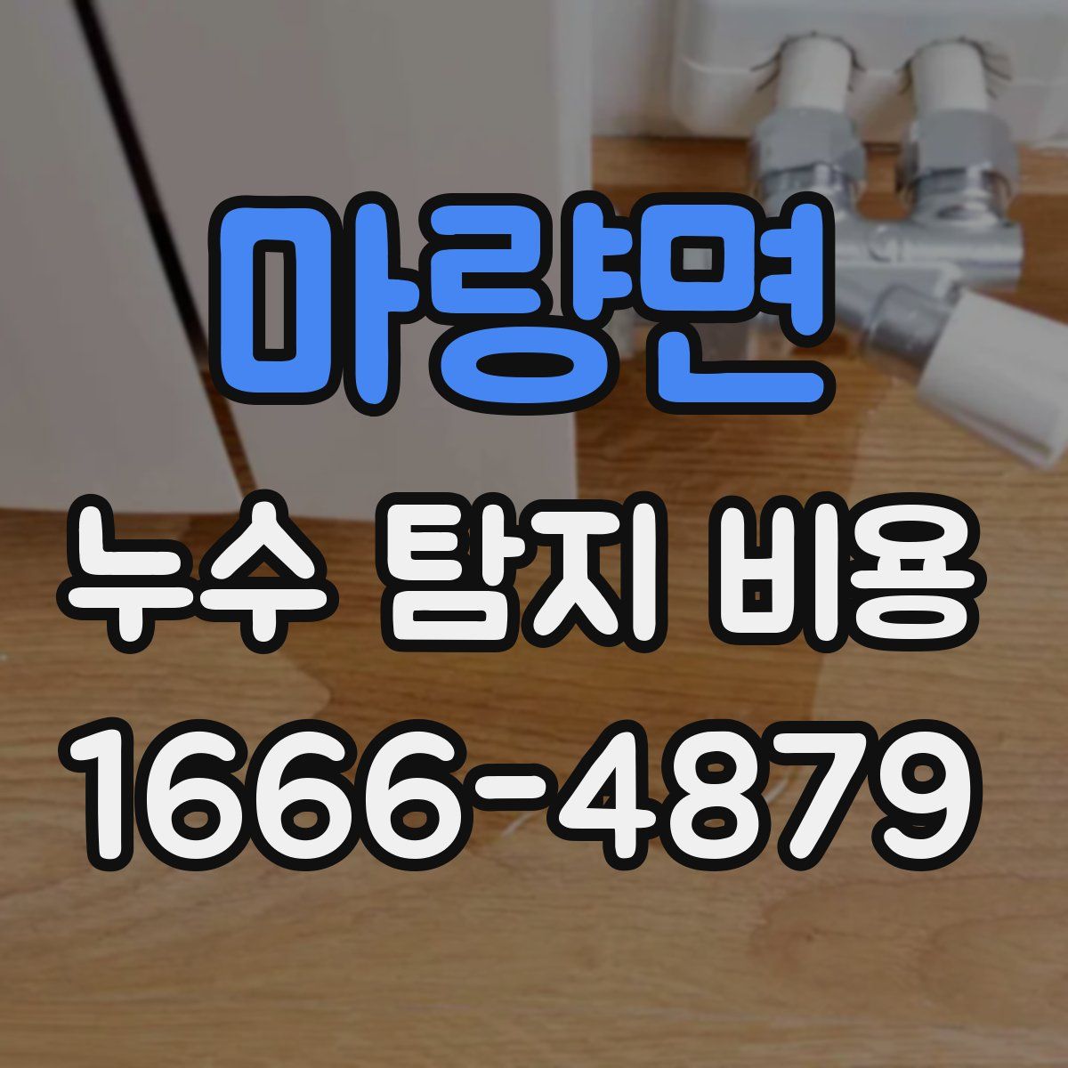마량면 누수 탐지 비용