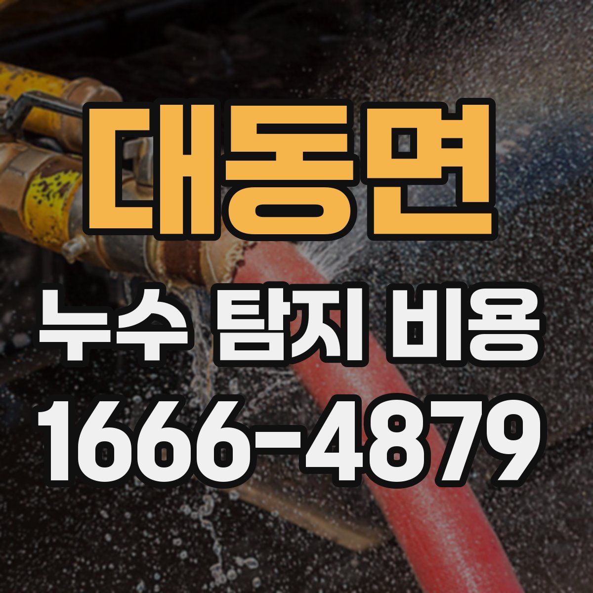 대동면 누수 탐지 비용