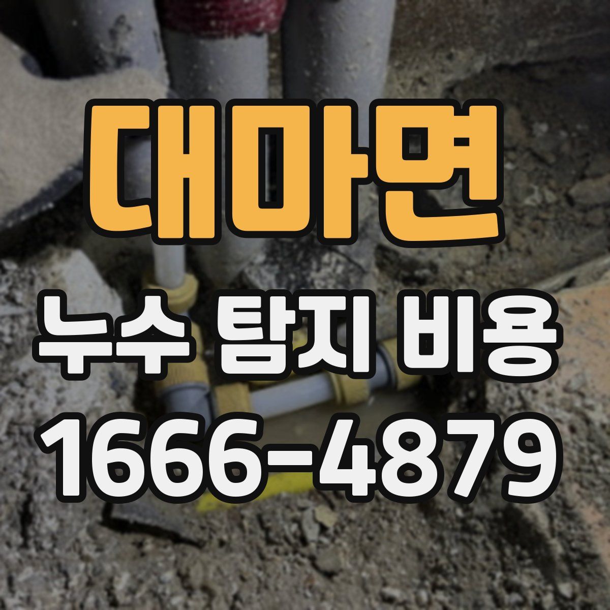 대마면 누수 탐지 비용
