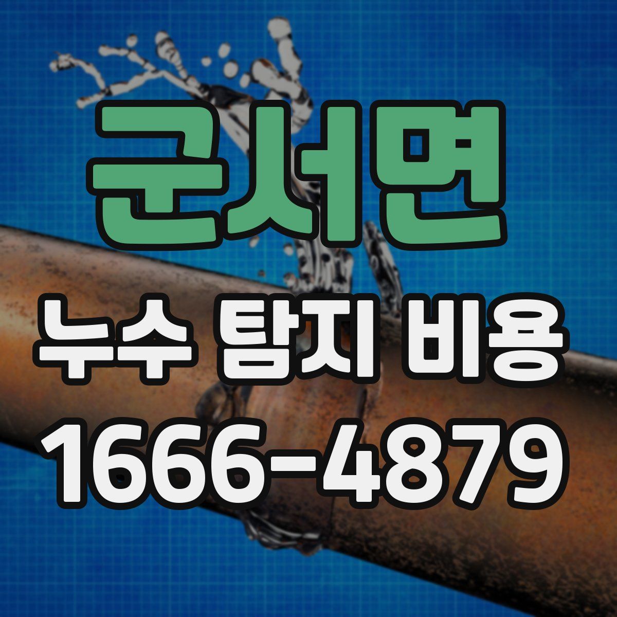 군서면 누수 탐지 비용
