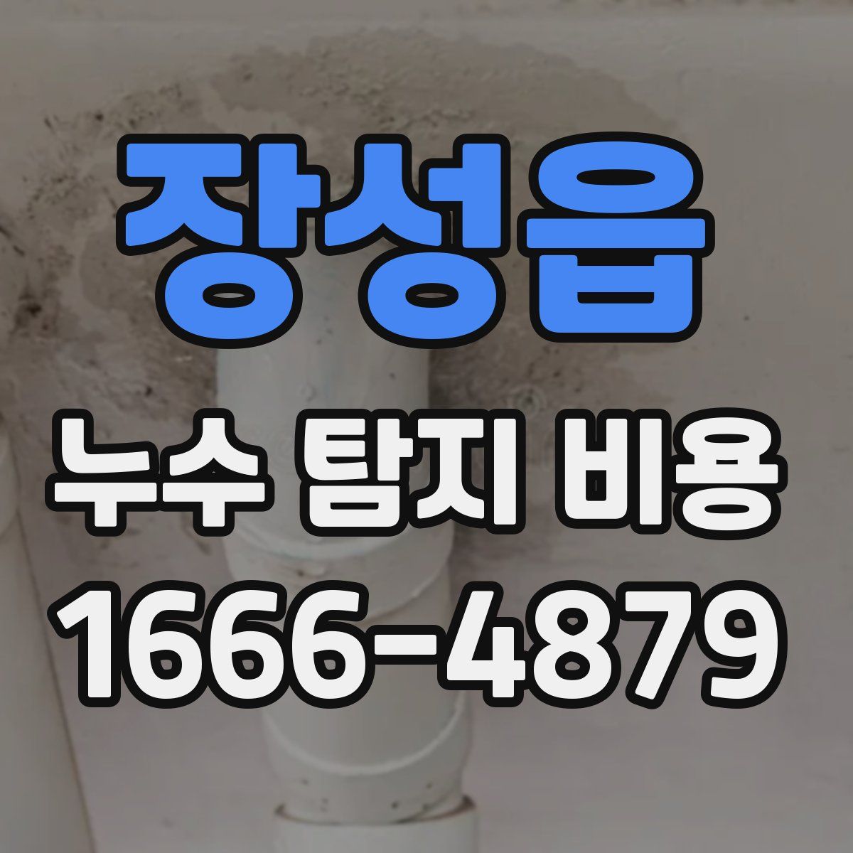 장성읍 누수 탐지 비용