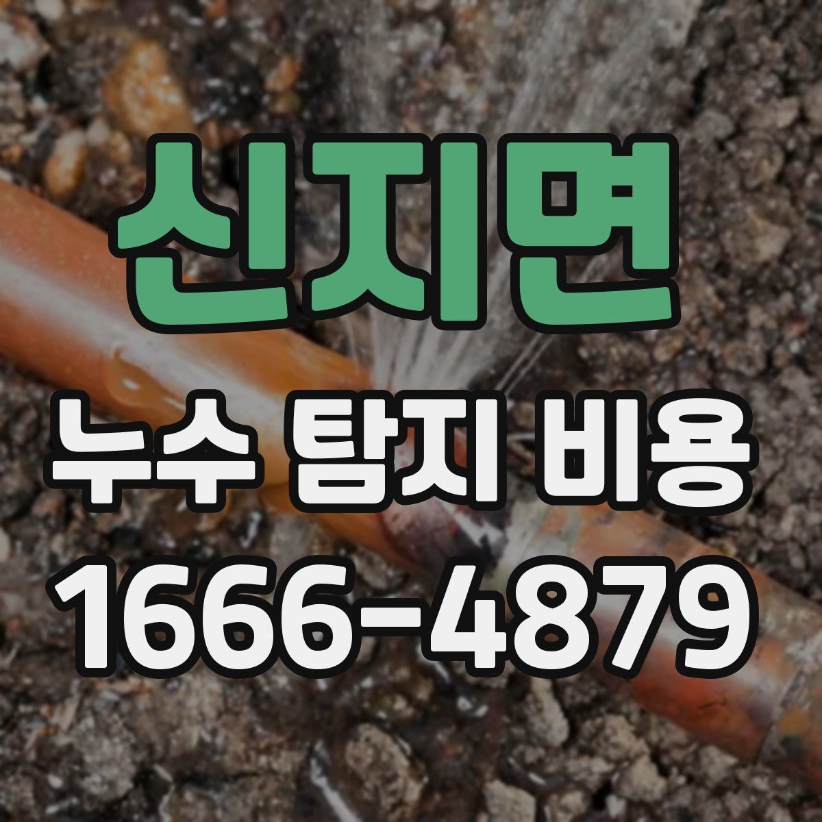 신지면 누수 탐지 비용