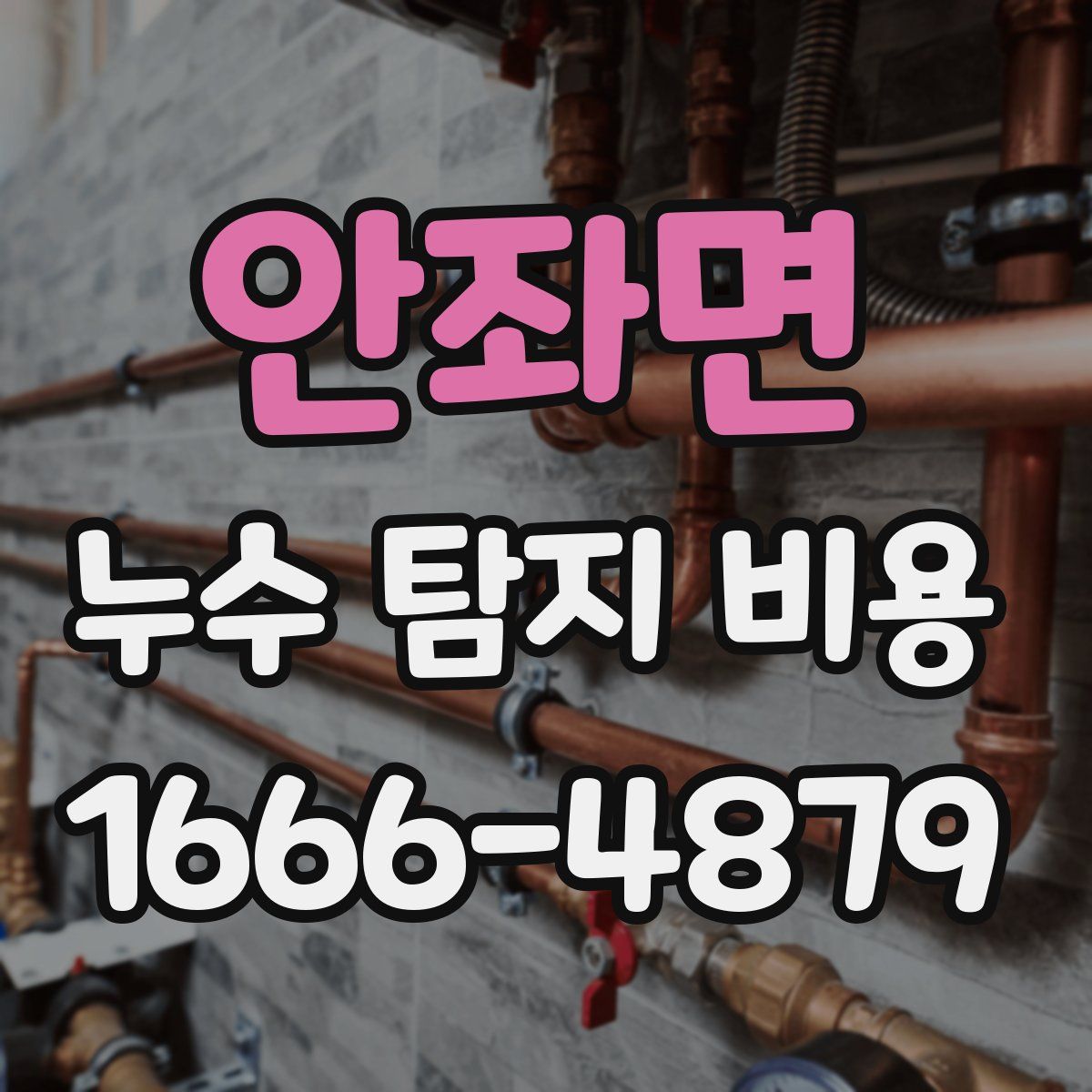 안좌면 누수 탐지 비용