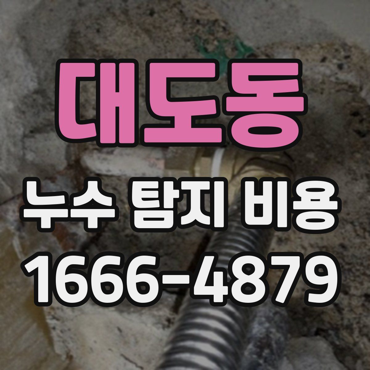 대도동 누수 탐지 비용