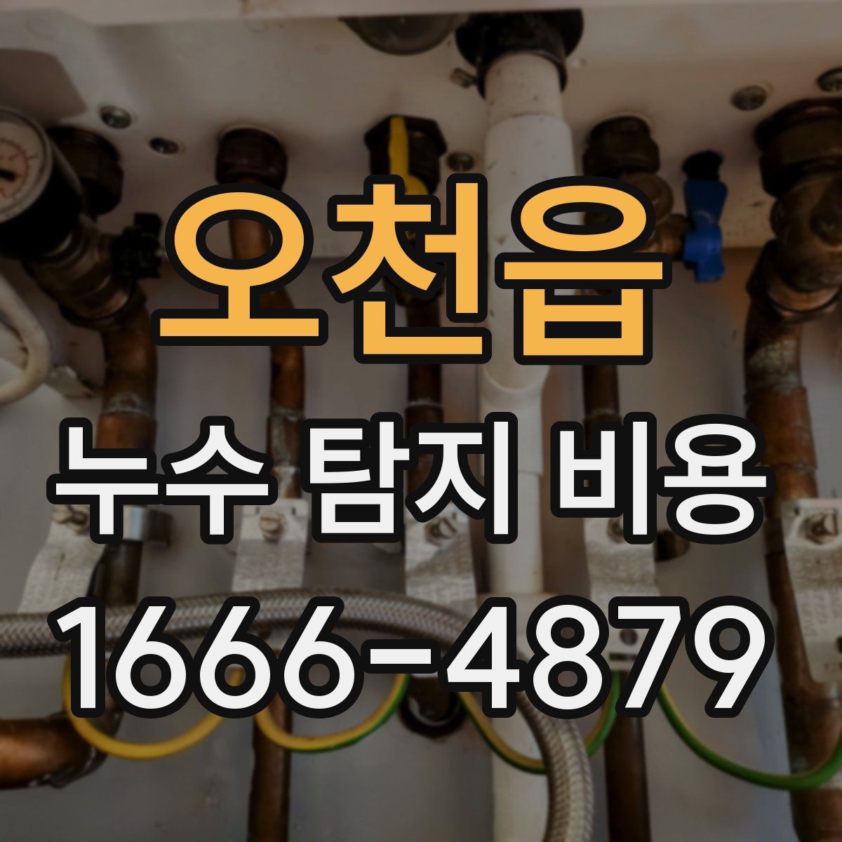 오천읍 누수 탐지 비용