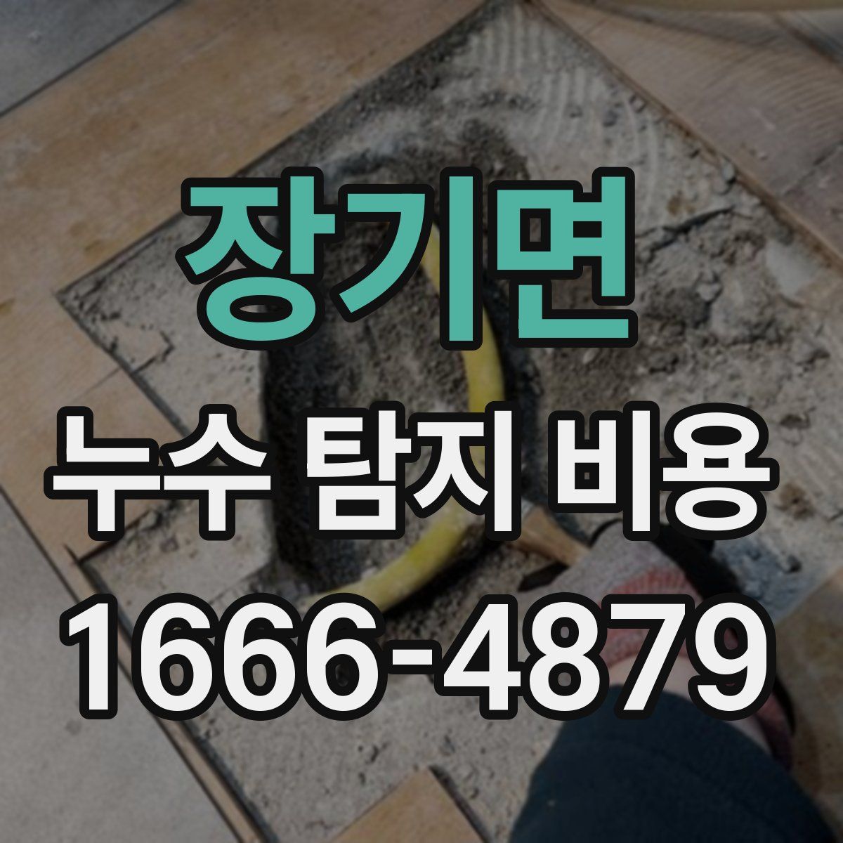 장기면 누수 탐지 비용