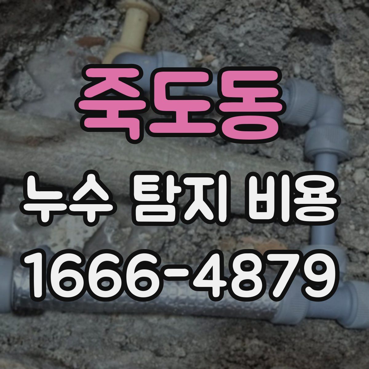 죽도동 누수 탐지 비용