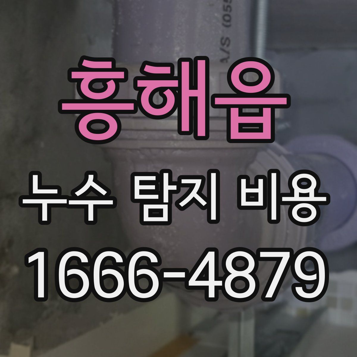 흥해읍 누수 탐지 비용