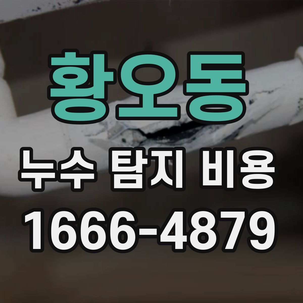 황오동 누수 탐지 비용