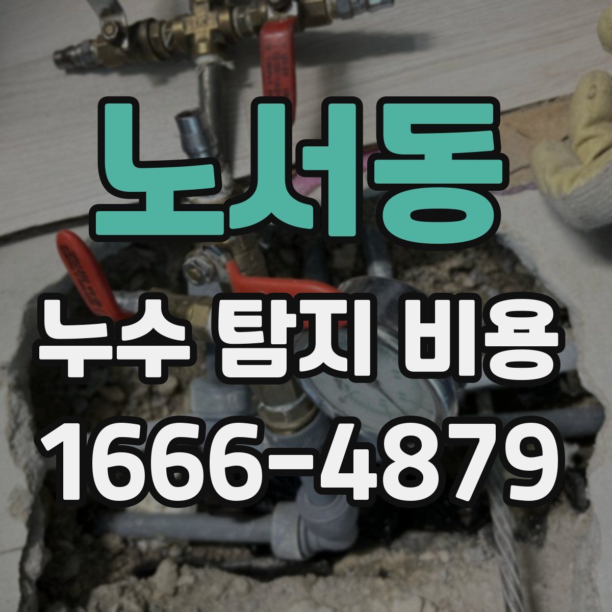 노서동 누수 탐지 비용
