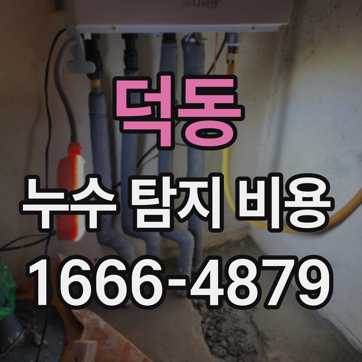덕동 누수 탐지 비용