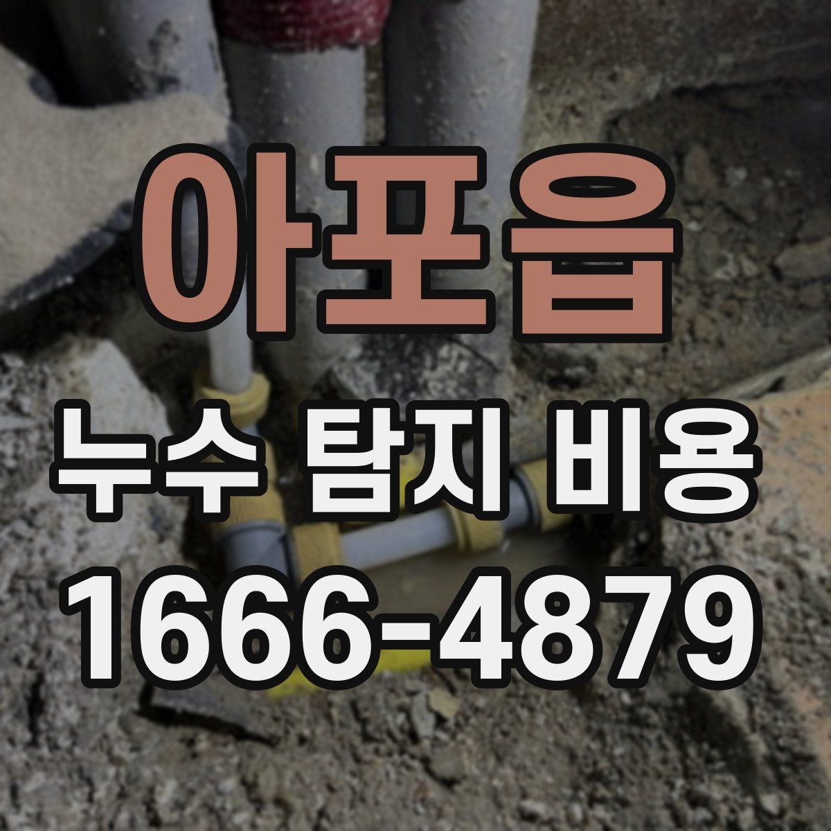 아포읍 누수 탐지 비용