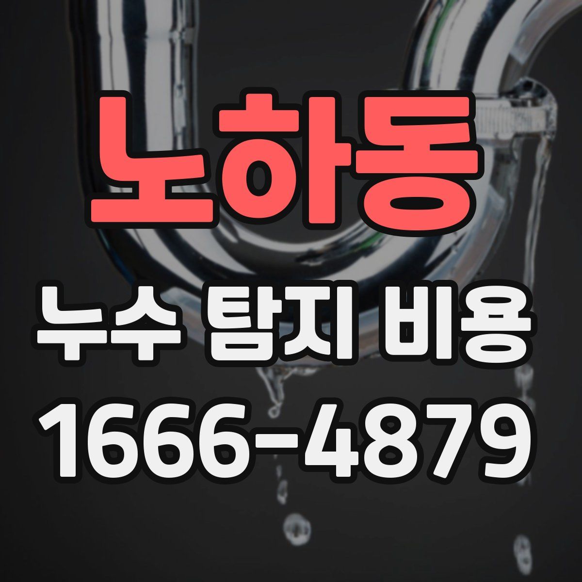 노하동 누수 탐지 비용