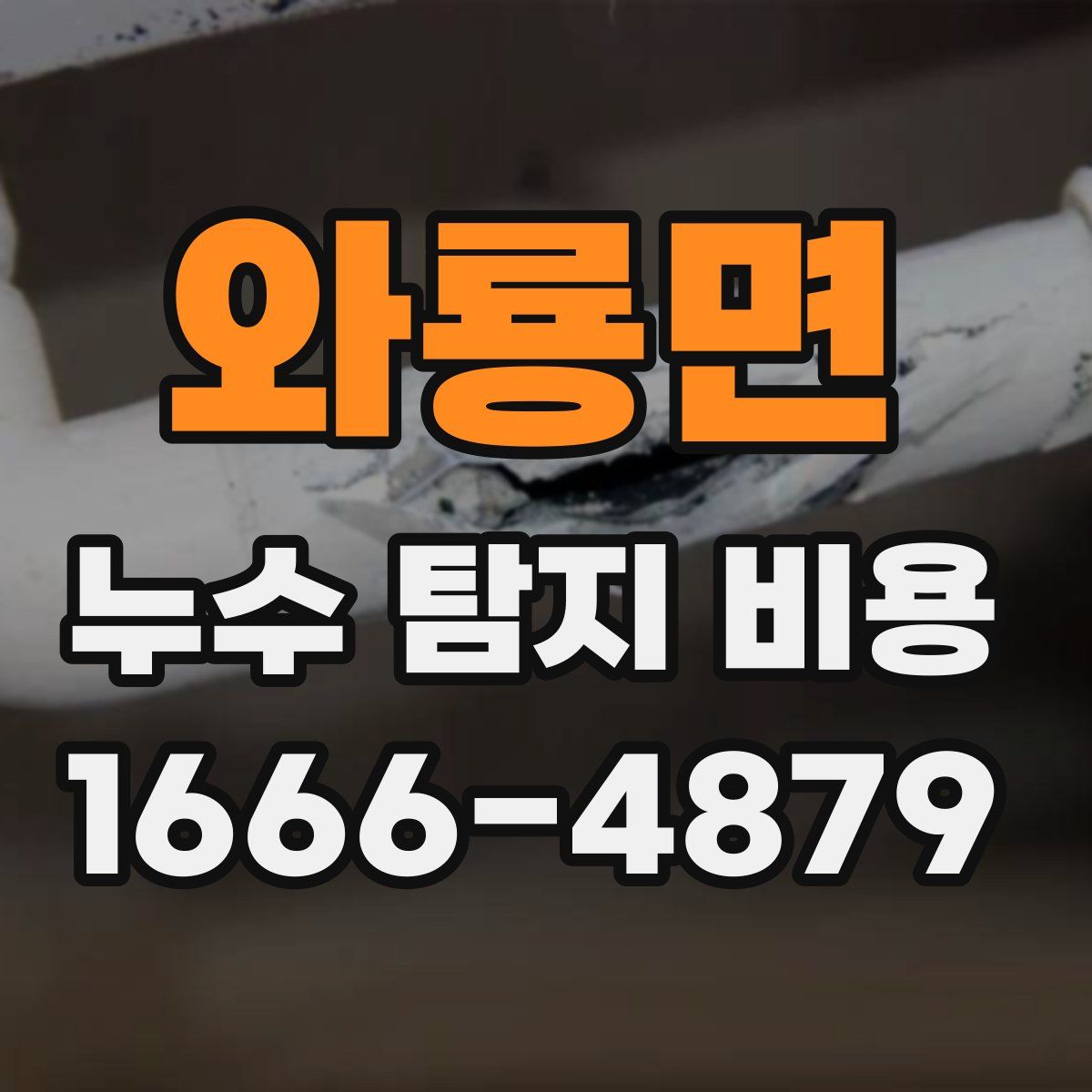 와룡면 누수 탐지 비용