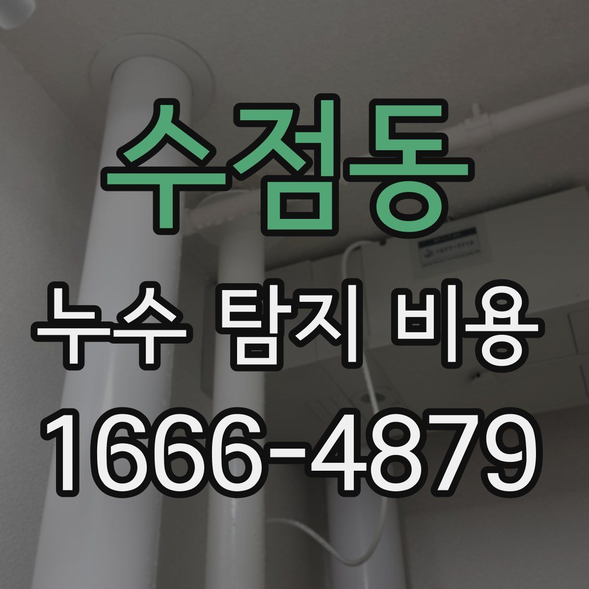 수점동 누수 탐지 비용