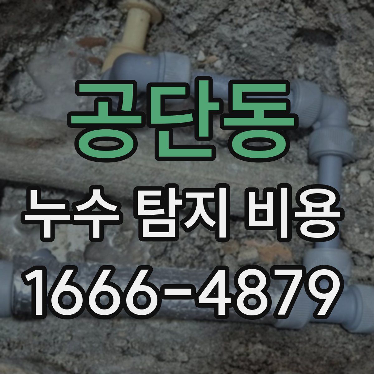 공단동 누수 탐지 비용