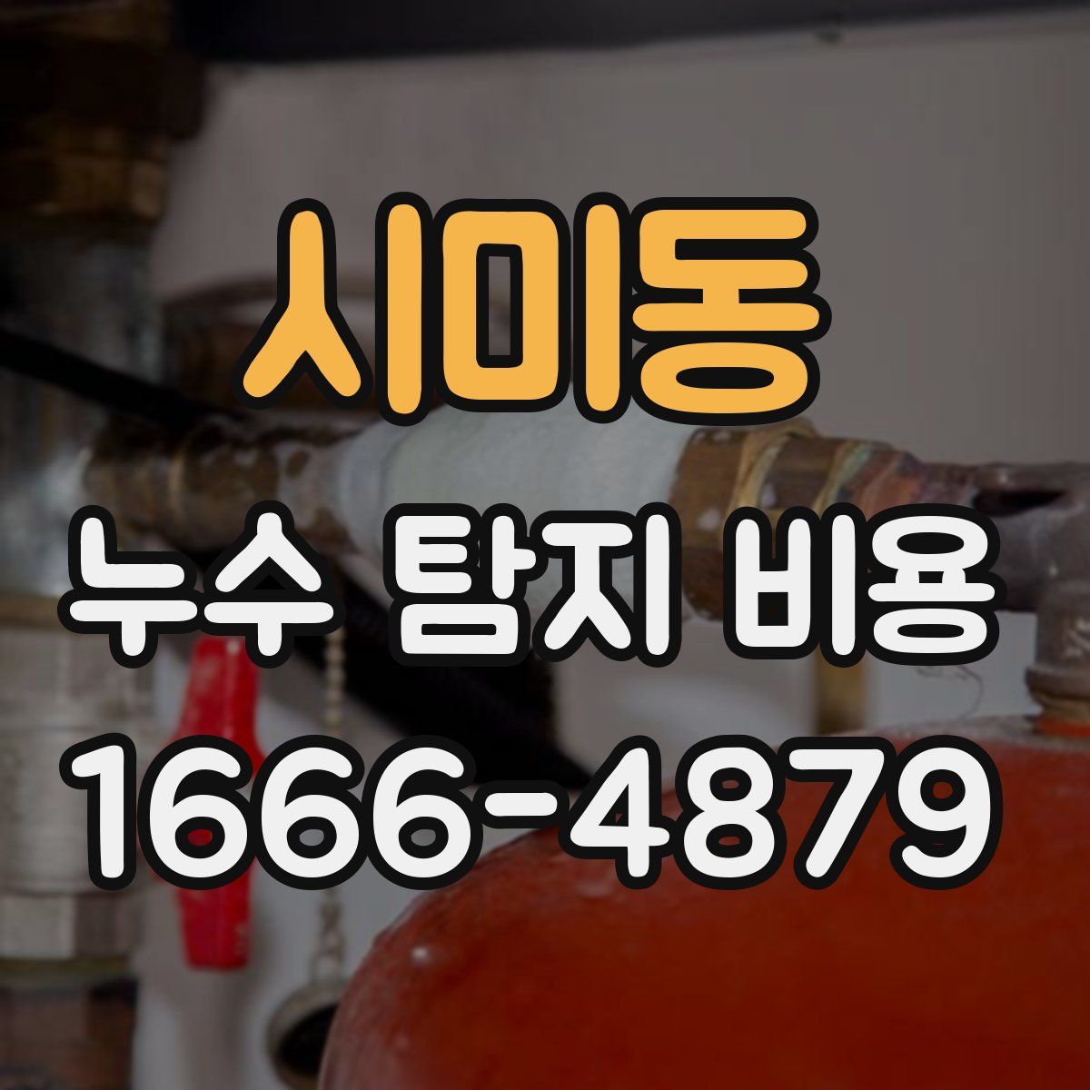 시미동 누수 탐지 비용