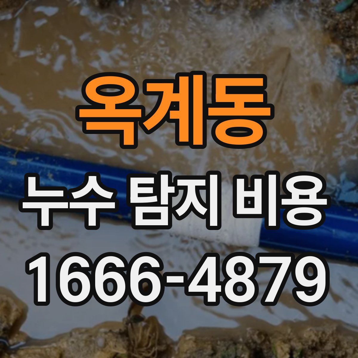 옥계동 누수 탐지 비용