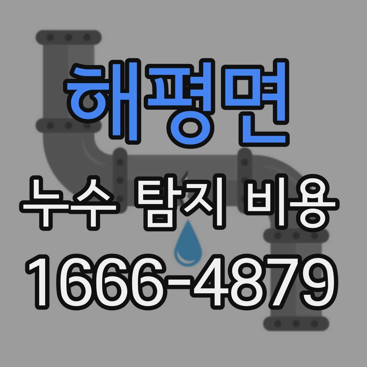 해평면 누수 탐지 비용