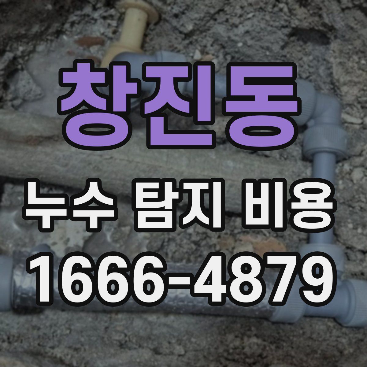 창진동 누수 탐지 비용