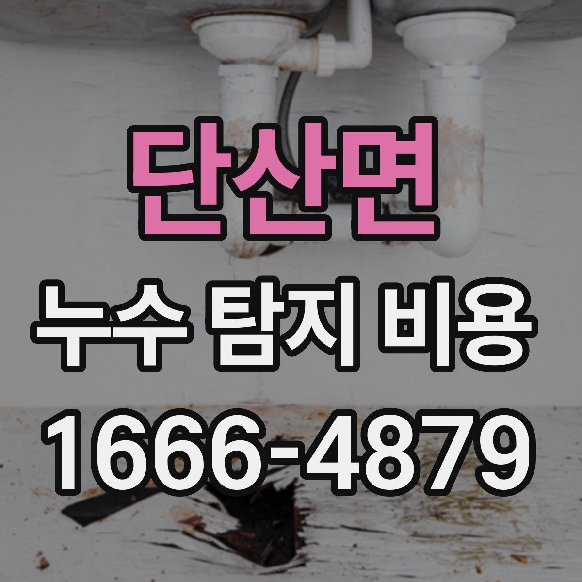 단산면 누수 탐지 비용