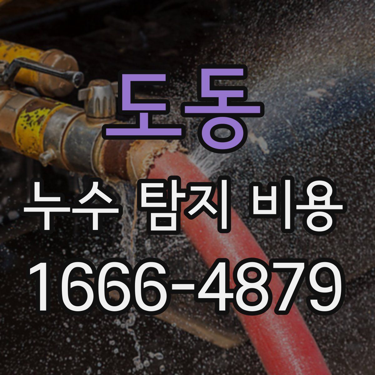 도동 누수 탐지 비용